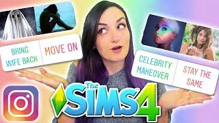 My Instagram Followers Control My Sims FAME  Sims 4 Challenge [upl. by Dygal684]