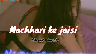 👻✨Tadpe jawani  machari ke jaise tadpe jawani  slowed  reverbtrending bhojpuri song [upl. by Caniff145]