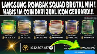 Habis 1M coin F2P Rombak Squad Brutal nih fcmobile fc24mobile fc25mobile fifamobile [upl. by Sadirah]