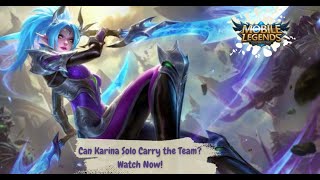 Can Karina Solo Carry the Team Watch Now 💪👑 [upl. by Wilmer]