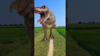 T Rex chase Jurassic world viralvideo shorts [upl. by Pet]