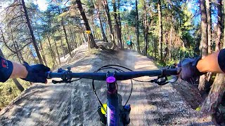 From Pila to Aosta  Freeride Trailquot on hardtail [upl. by Ettedanreb]