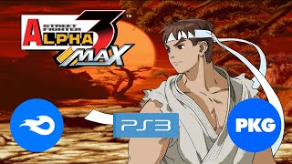 ✅ Street Fighter Alpha 3 MAX PSP PS3PKG VIDEO HD  GAMEPLAY ✅ [upl. by Nolubez]