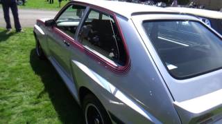 VAUXHALL CHEVETTE HSR 23L AT NEWBY SHOW [upl. by Ahsenrad452]