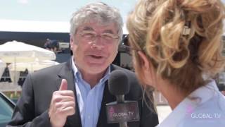 Athina Onassis Horse Show  Interview de Roland Bruno Maire de Ramatuelle [upl. by Eatnuahs727]