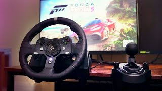 Forza Horizon 5 with Logitech G920  Driving Force Shifter on Xbox Series X [upl. by Henrion47]