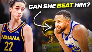 HIGH STAKES Should Caitlin Clark Face Off Against Steph Curry [upl. by Crompton453]