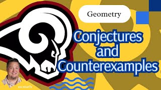 Conjectures and Counterexamples  Geometry Owasso  Inductive Reasoning [upl. by Deckert977]