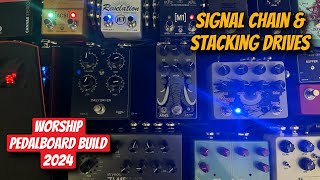 2024 Studio amp Worship Pedalboard Build Demo  Rundown  Walkthrough [upl. by Elohcin]