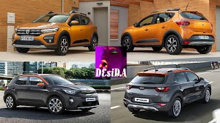 2021 Dacia Sandero Stepway vs 2021 Kia Stonic technical comparison DaciaSanderoStepway KiaStonic [upl. by Annauj692]