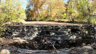 Waterfall Dam Crum Creek Swarthmore PA October 27 2024 [upl. by Haridan]