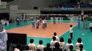 春高バレー2017 共栄学園 対 近江 第１セット [upl. by Lytsirk]