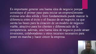 Fase 1 Contextualización y generalidades de las ideas de negocio [upl. by Vastha]