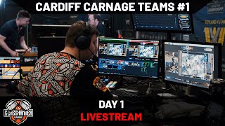 Cardiff Carnage Teams 1  Round 3  TFG Gaming vs Vanguard Tactics [upl. by Sholes]