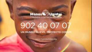 Campaña Contra el Hambre 2014  ONG Manos Unidas  Spot campaña [upl. by Eidnar577]