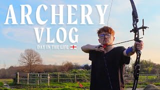 ARCHERY Vlog A TRUE Experience [upl. by Athalla342]