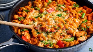 30 Minute One Pot Chicken Pasta  Perfect Family Weeknight Dinner [upl. by Elgna850]