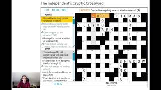 Advanced Cryptic Crossword Solving Devious Clues 101 [upl. by Leona689]