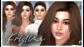 Kristina Pressley  CC Links  Sims 4 CAS  CC Folder amp Sim Download [upl. by Edge]