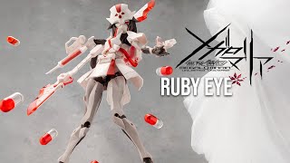 Megalomaria Ruby Eye Kotobukiya Product Preview USA Gundam TV [upl. by Annairdua]