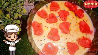 Super creamy easy summer custard dessert  how to make custard at home  cooking and daily life [upl. by Tommie]