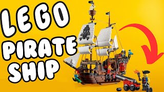 Pirate Ship  Pirate Ship LEGO set 3 in 1 [upl. by Dwaine374]