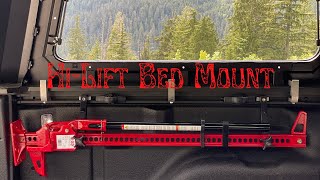 HiLift Bed Mount  Jeep Gladiator [upl. by Bourn]