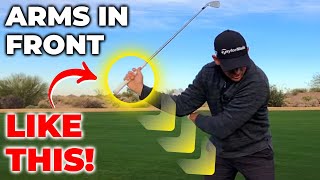 How To Get Your Arms In Front Of The Body  Milo Lines Golf [upl. by Nosnevets]