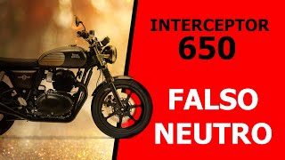 FALSO NEUTRO  INTERCEPTOR 650 [upl. by Dombrowski]