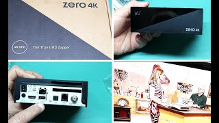 Unboxing Vu zero 4K DVBS2X [upl. by Sylera307]