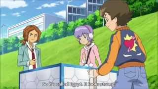 Danball Senki Episode 4  The Cursed Golden Knight 22 Eng Subbed [upl. by Ahsital171]