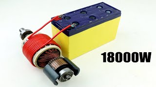 AC 18000W Transformer 220V Electric Motor Copper Coil 12V DC Battery Service Inverter [upl. by Miranda502]