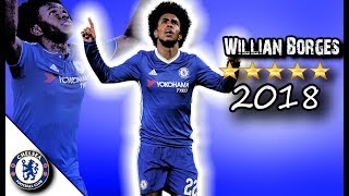 Willian Borges da Silva ● The new SAMBAs King ● 3 minutes of Magic Skills amp Goals 2018 HD [upl. by Valsimot]