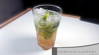 Alkoholfreier Moskito Variante 2  Cocktail zubereiten leicht gemacht [upl. by Anircam288]