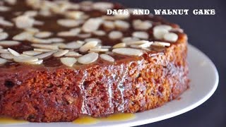 Date and Walnut Cake  Possibly the Best Cake Ever [upl. by Buckingham228]