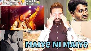 REACTION MAIYE NI MAIYE  SARMAD QADEER  Nusrat Fateh Ali Khan  Shiv Kumar Batalvi [upl. by Gaby]