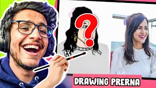 TRIGGERED INSAAN  Drawing Prerna on stream😆 [upl. by Royd228]