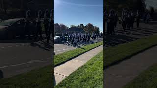 Brookville High School Marching Band Brookville Ohio 10192024 [upl. by Fennie]