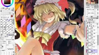 touhou SAI  Flandre Scarlet [upl. by Dodd]