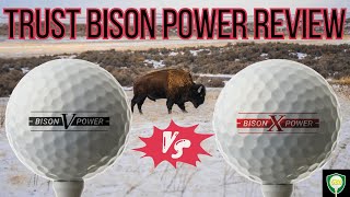 Trust Bison Power VX Golf Ball Review [upl. by Rednaxela]