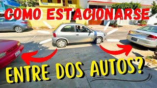 como estacionarse entre dos carros [upl. by Nelan153]