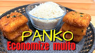 COMO FAZER FARINHA PANKO  DEIXE TUDO MAIS CROCANTE [upl. by Bihas723]