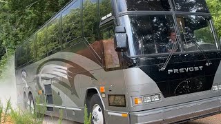 Prevost bus new tie rod assembly repairs fighting us at every turn Warranty tool replacement [upl. by Delaine]