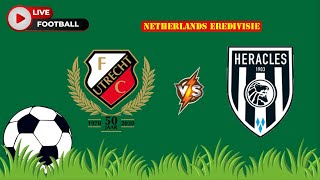 FC Utrecht VS Heracles Almelo  Netherlands Eredivisie  Football Live Match Score today [upl. by Parlin]