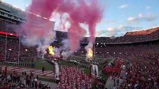 Ohio State football pyrotechnics [upl. by Thorpe]