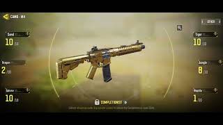 My M4 build in call of duty mobile Total Gunsmith Detail codm codmobile [upl. by Howlend981]