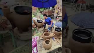 Smokeless soil stove making process Good tools and machinery can increase work efficiency [upl. by Cathe]