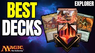 Best MTG Explorer Decks in Mythic Rank  MTG Arena mtg mtgarena [upl. by Imailiv]