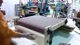 Drum Sander Conveyor [upl. by Thomsen]