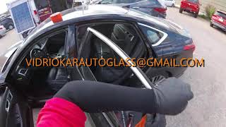 20182019 g80 Hyundai genesis door glass install [upl. by Romeyn]